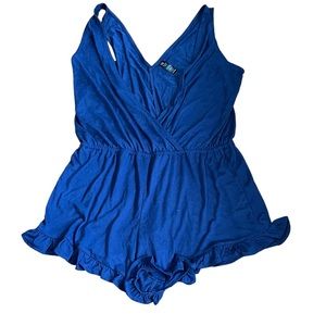 NWOT Blue Bathing Suit Cover Up